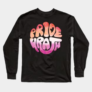 Pride and Wrath (Lesbian Pride) Long Sleeve T-Shirt